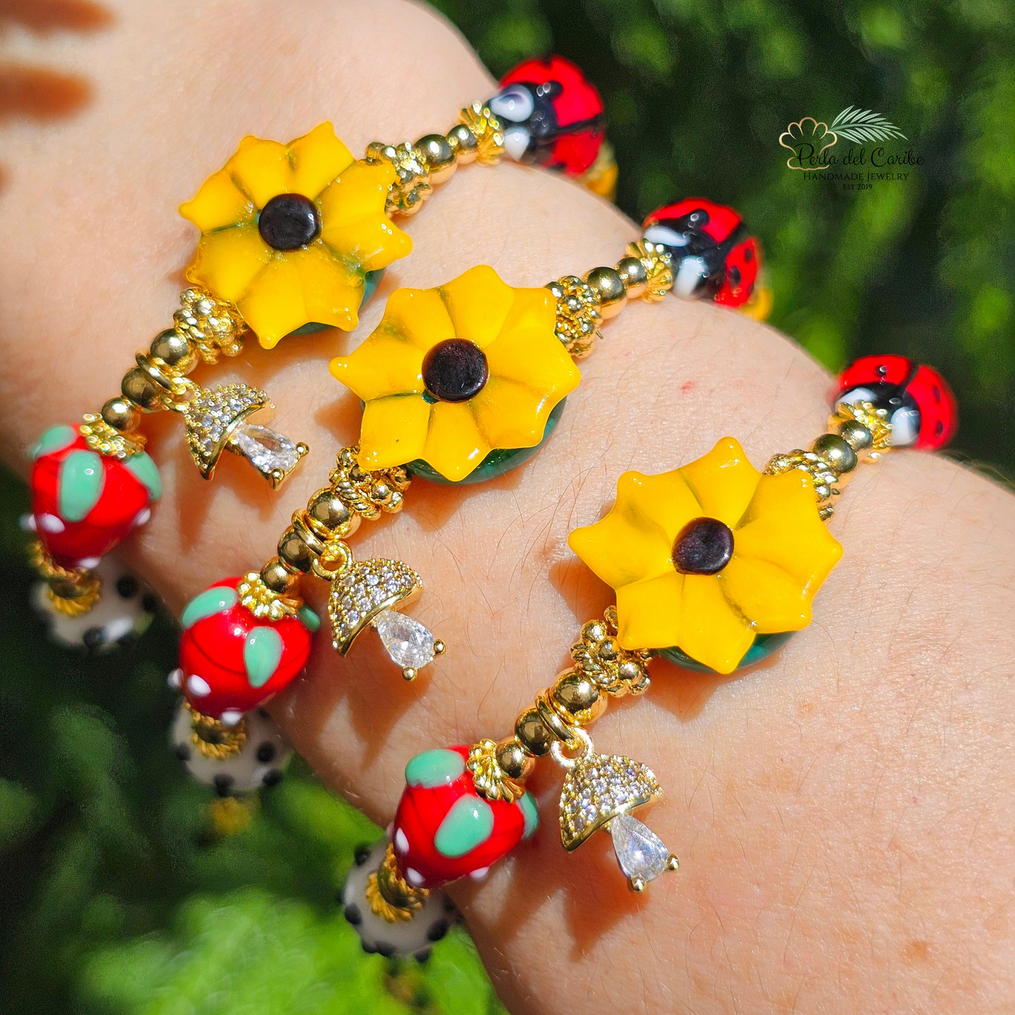 Sunflower Garden Bracelet