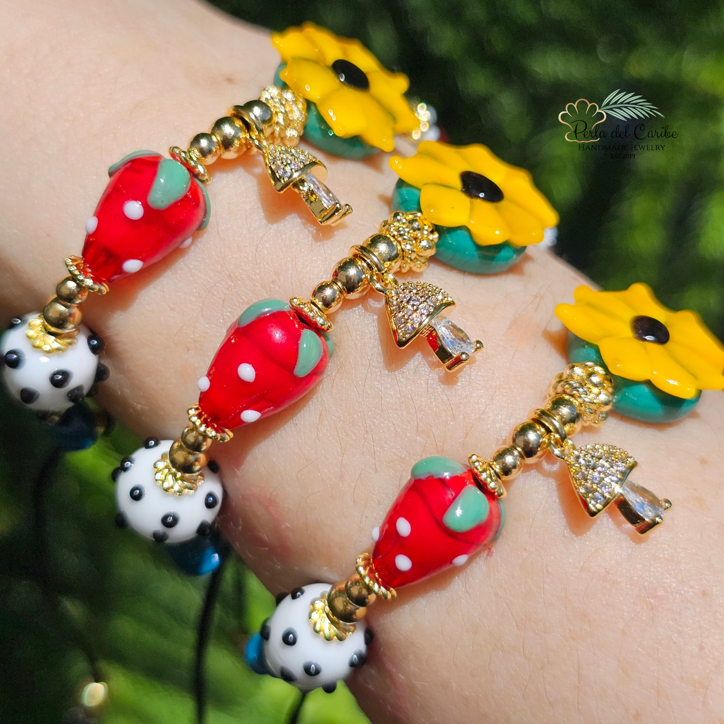 Sunflower Garden Bracelet