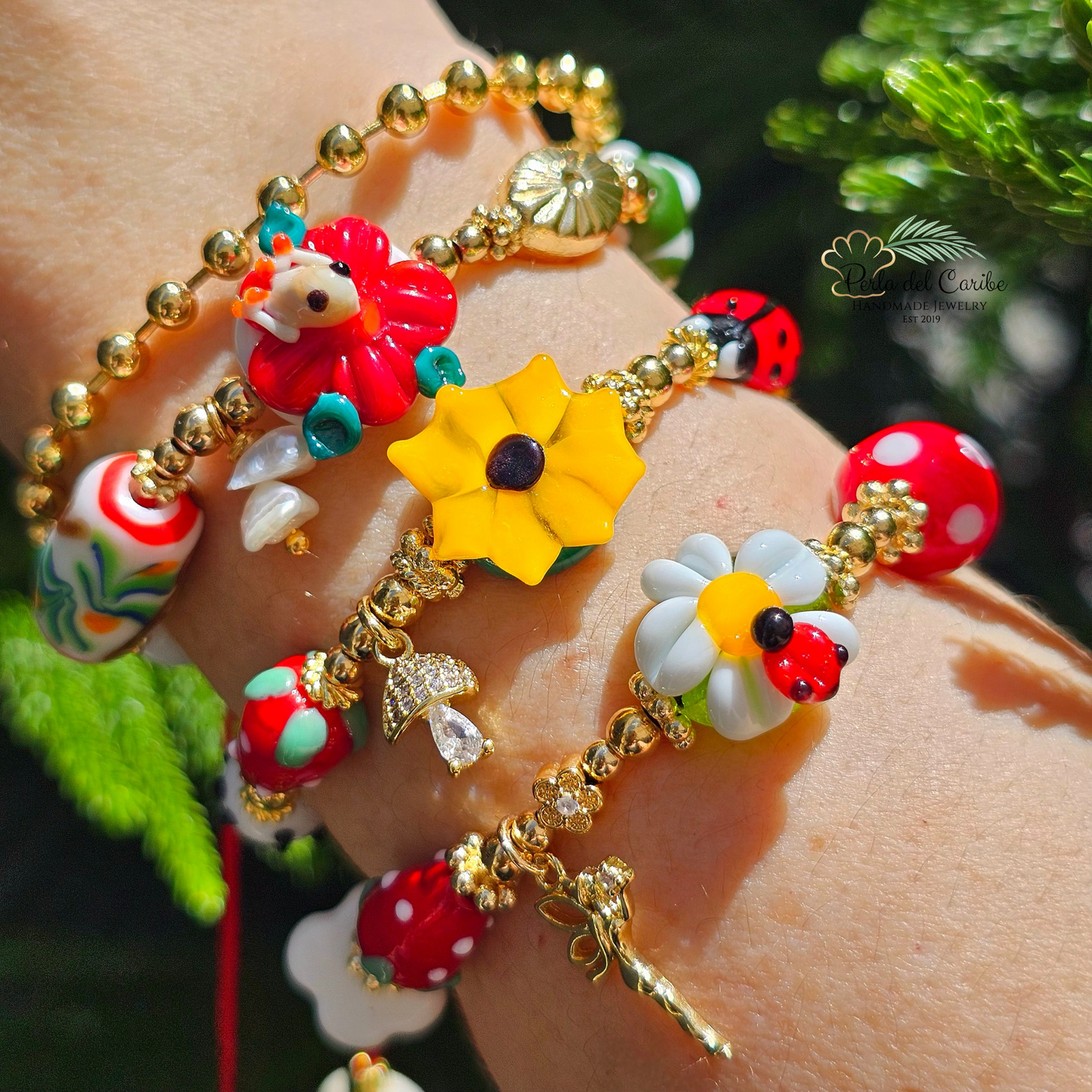 Sunflower Garden Bracelet