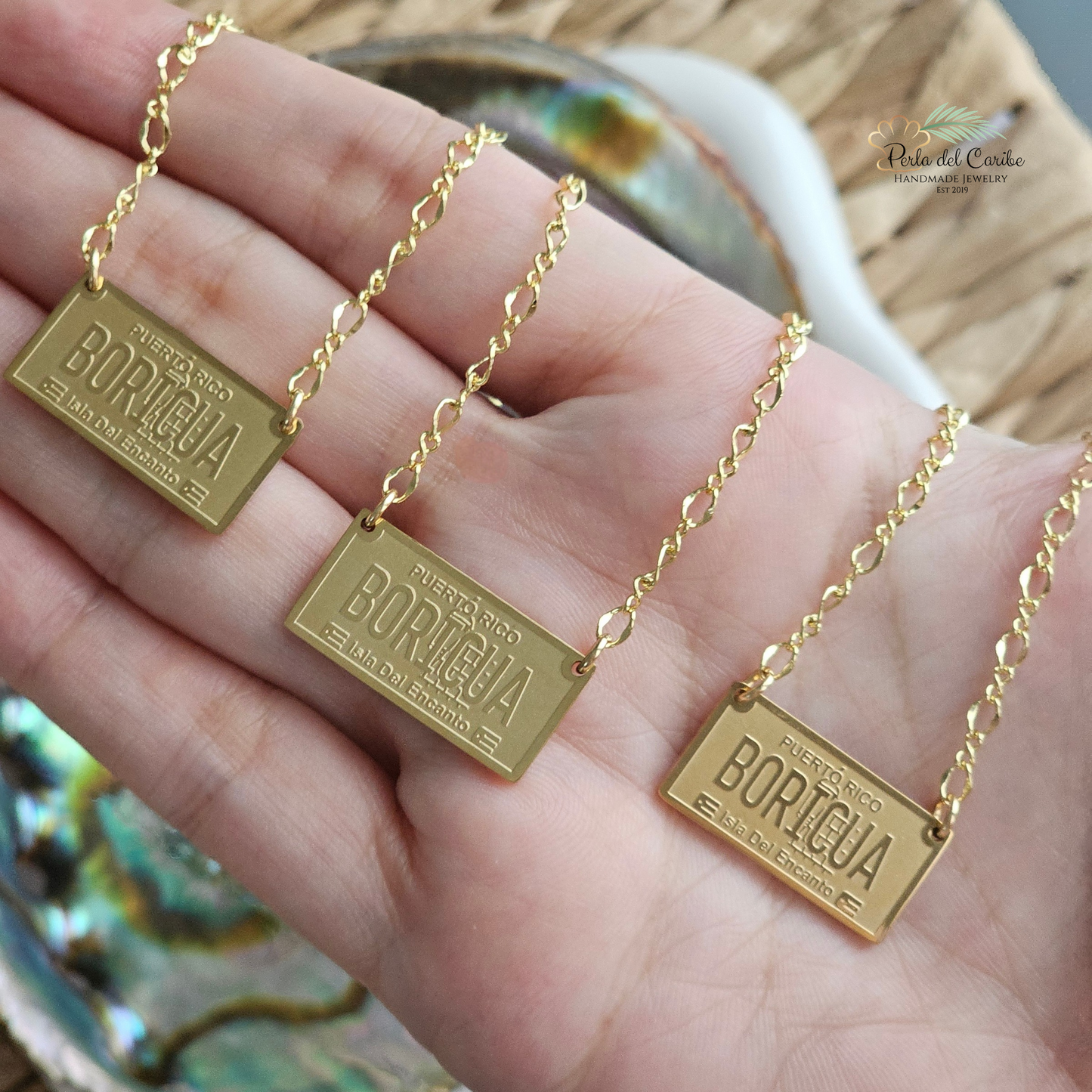 Tablilla Boricua Chain