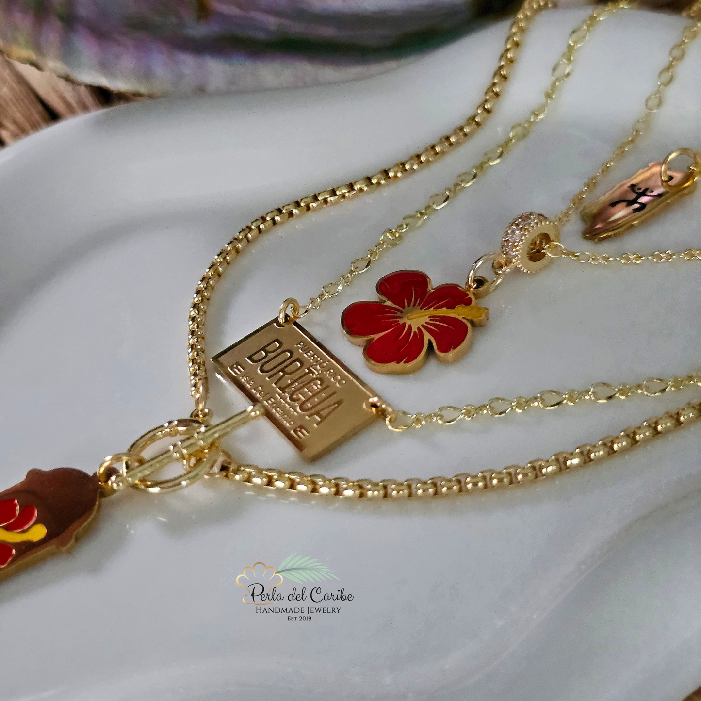 Tablilla Boricua Chain