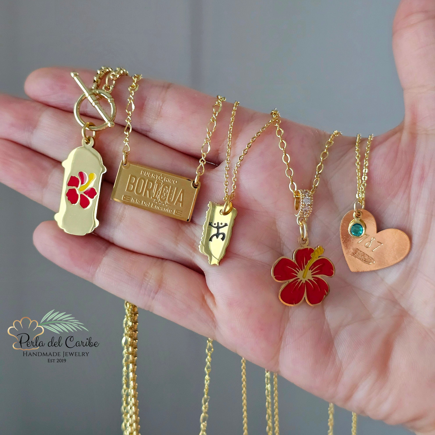 Tablilla Boricua Chain