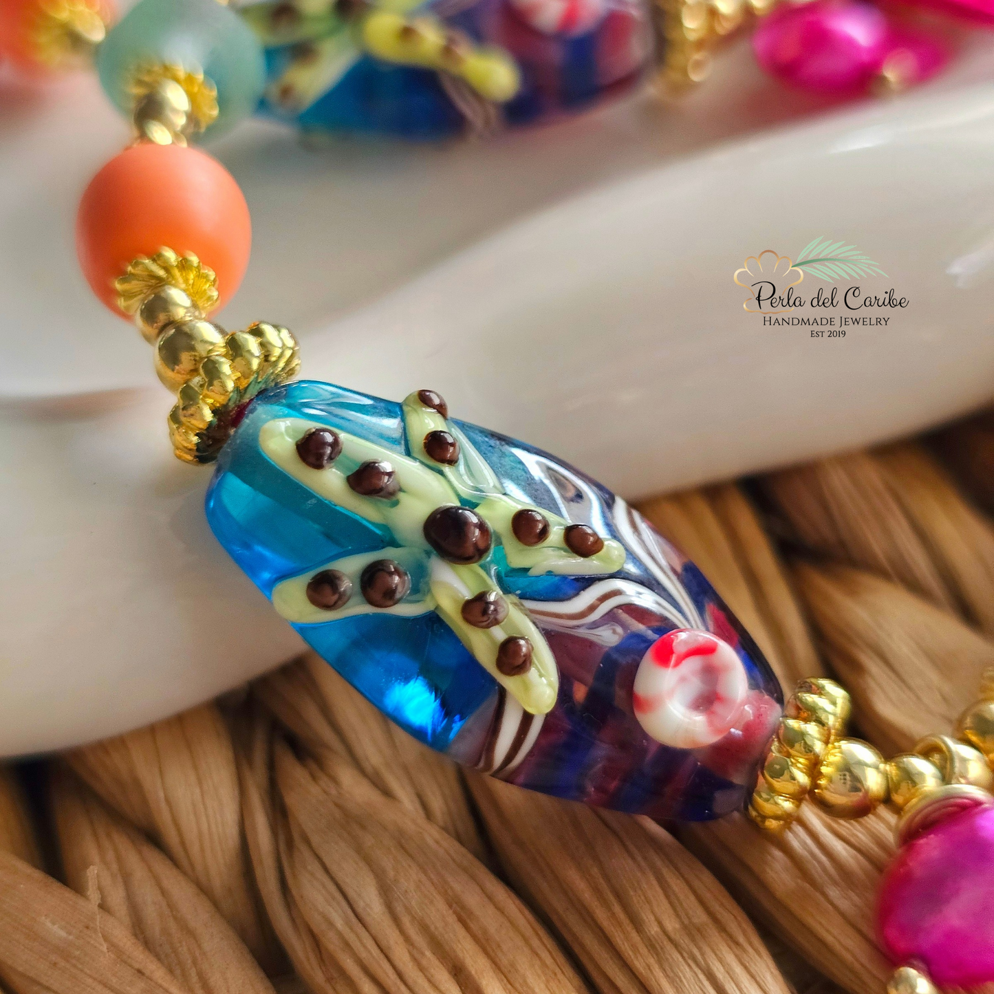 Starfish Murano Bracelet