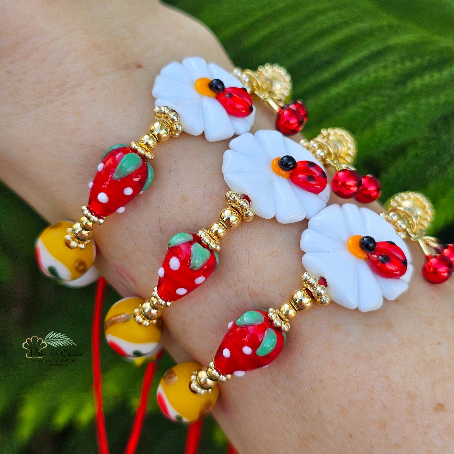 Margarita Garden Murano Bracelet