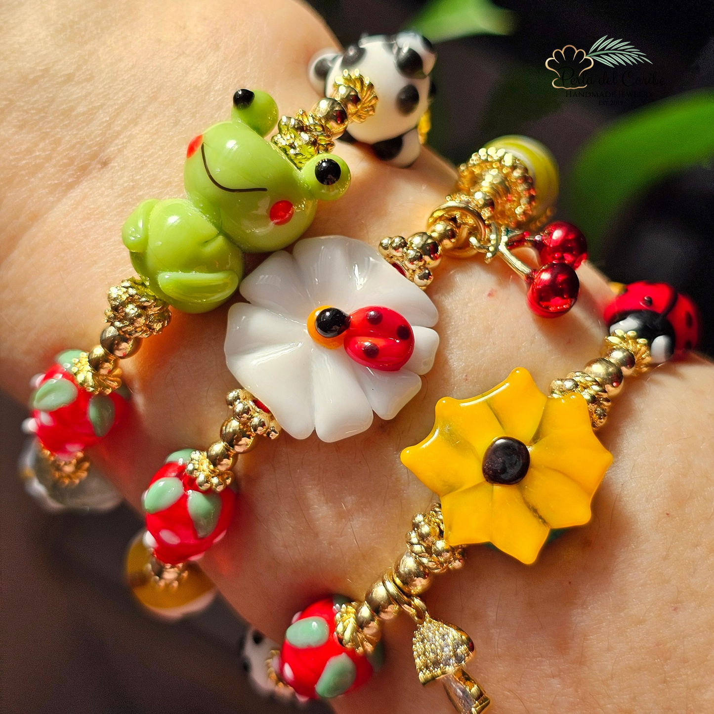 Froggy Murano Bracelet