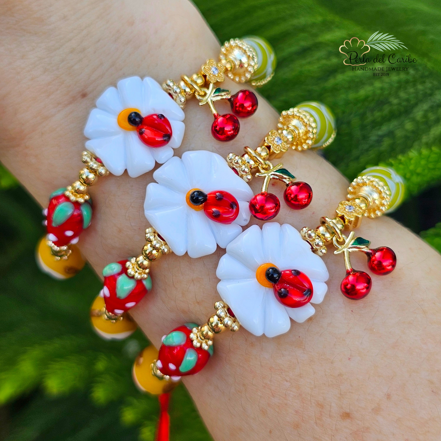 Margarita Garden Murano Bracelet