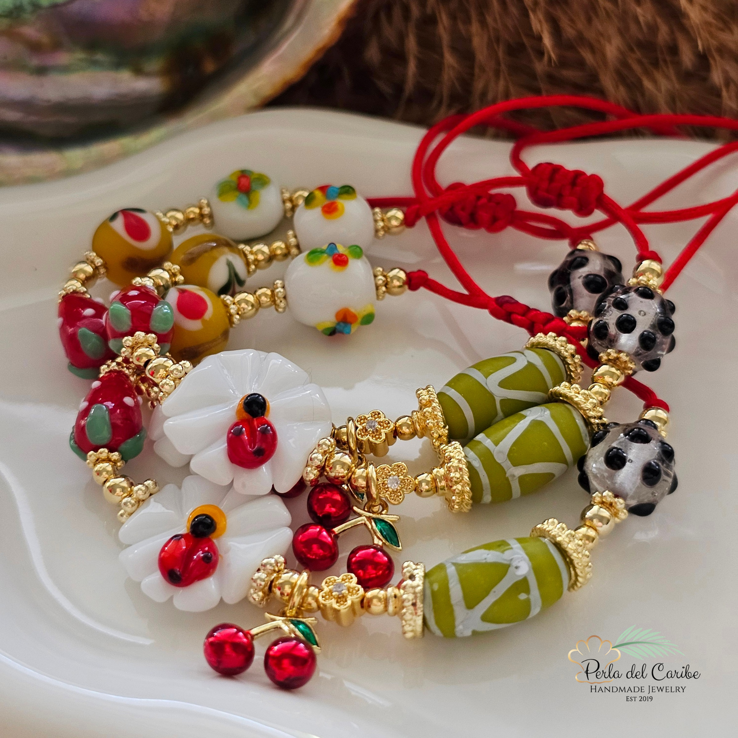 Margarita Garden Murano Bracelet
