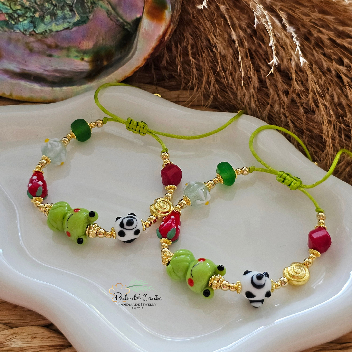 Froggy Murano Bracelet