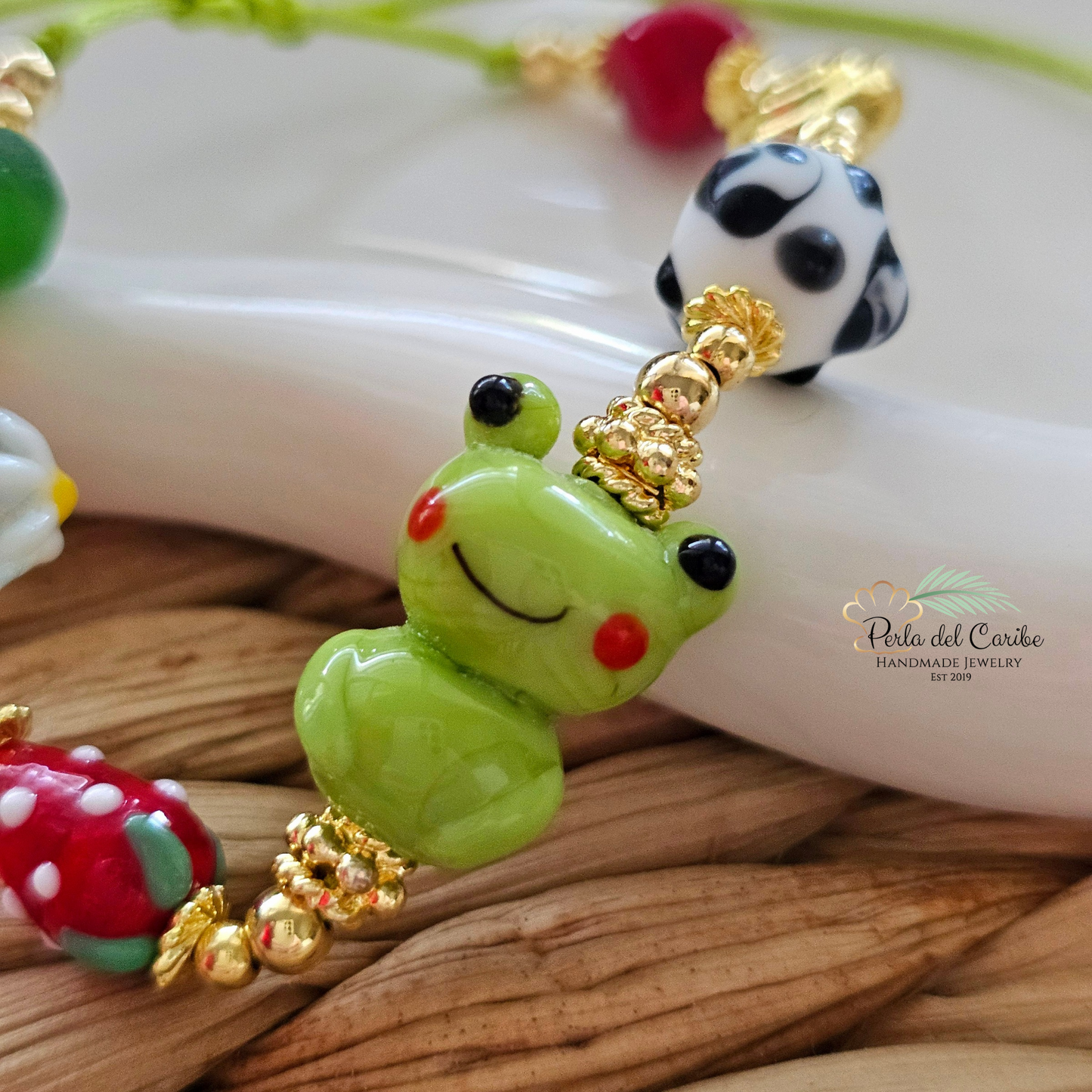 Froggy Murano Bracelet