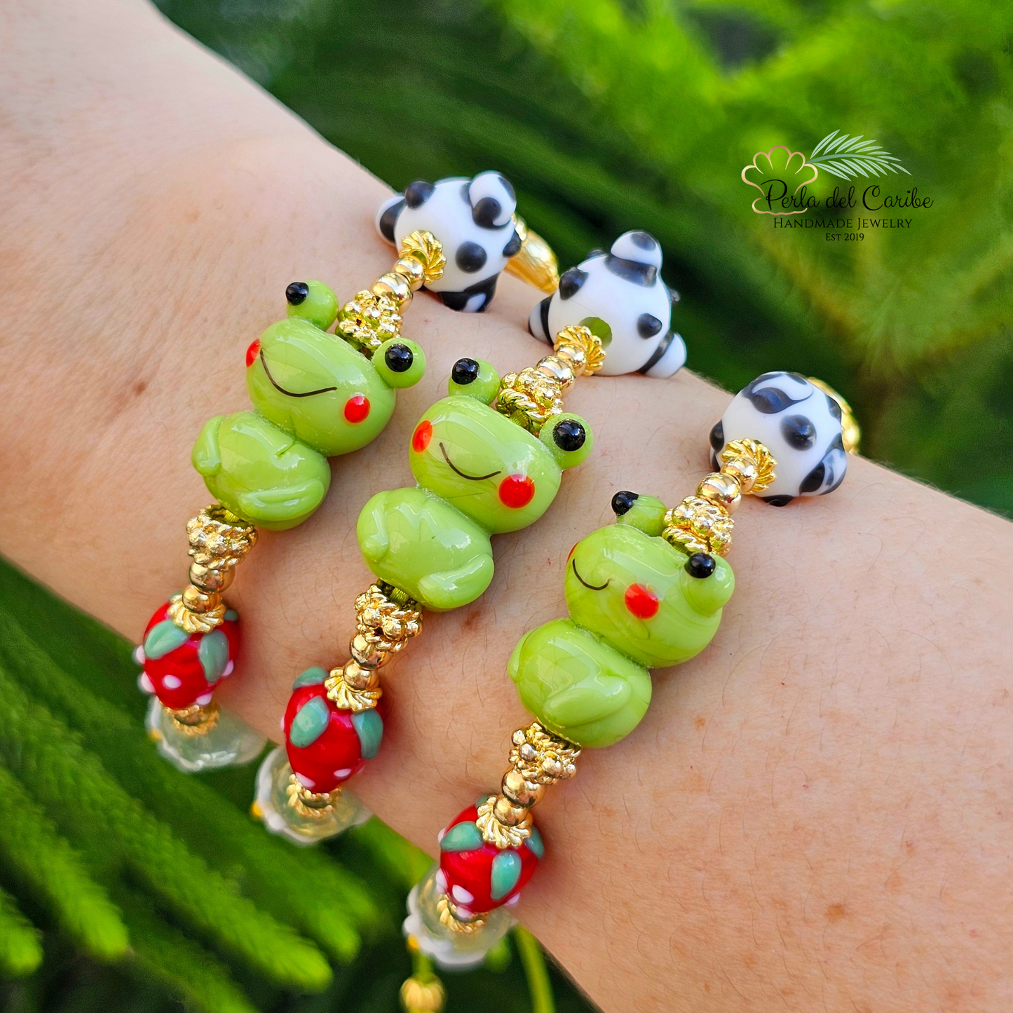 Froggy Murano Bracelet
