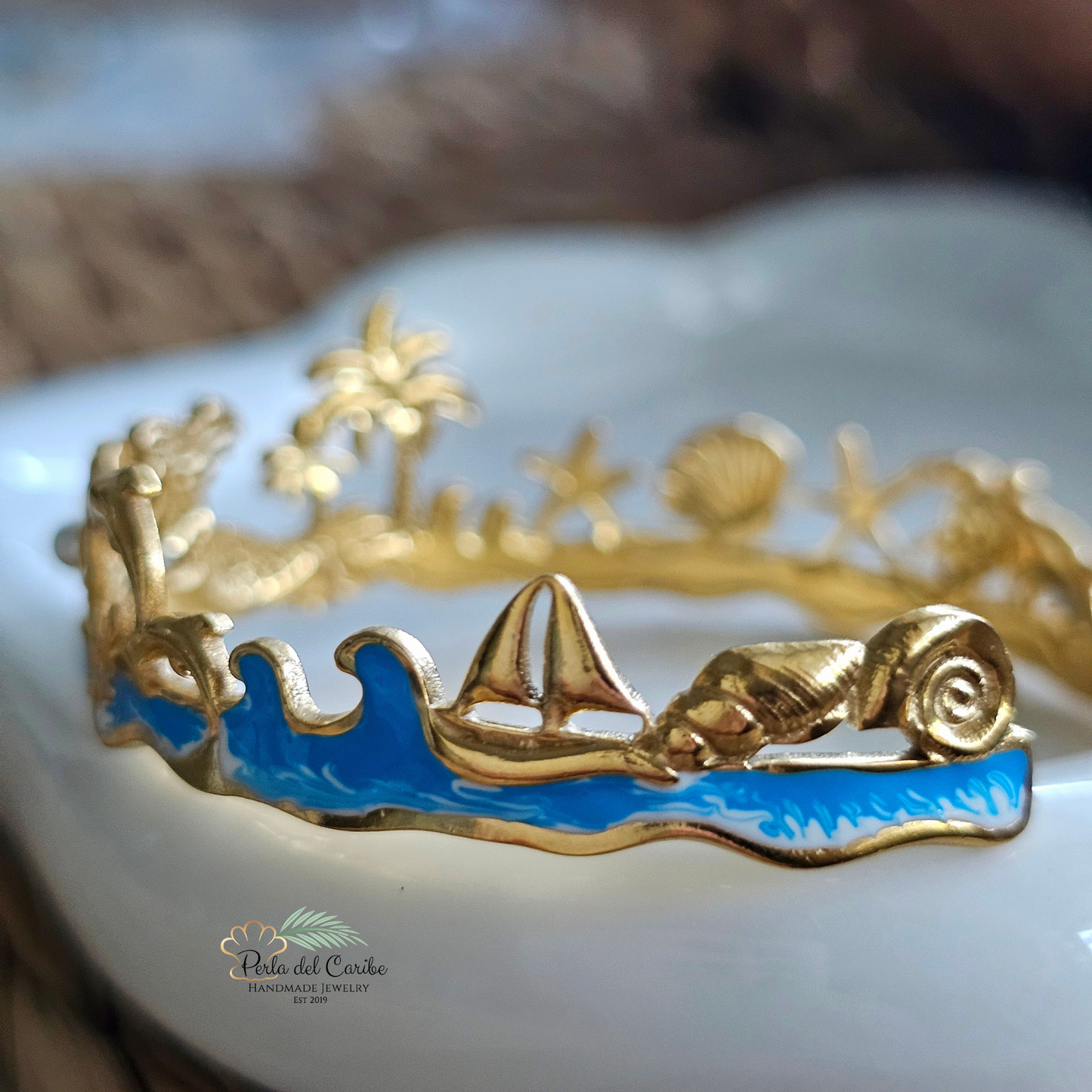 Mermaid Paradise Adjustable Bangle