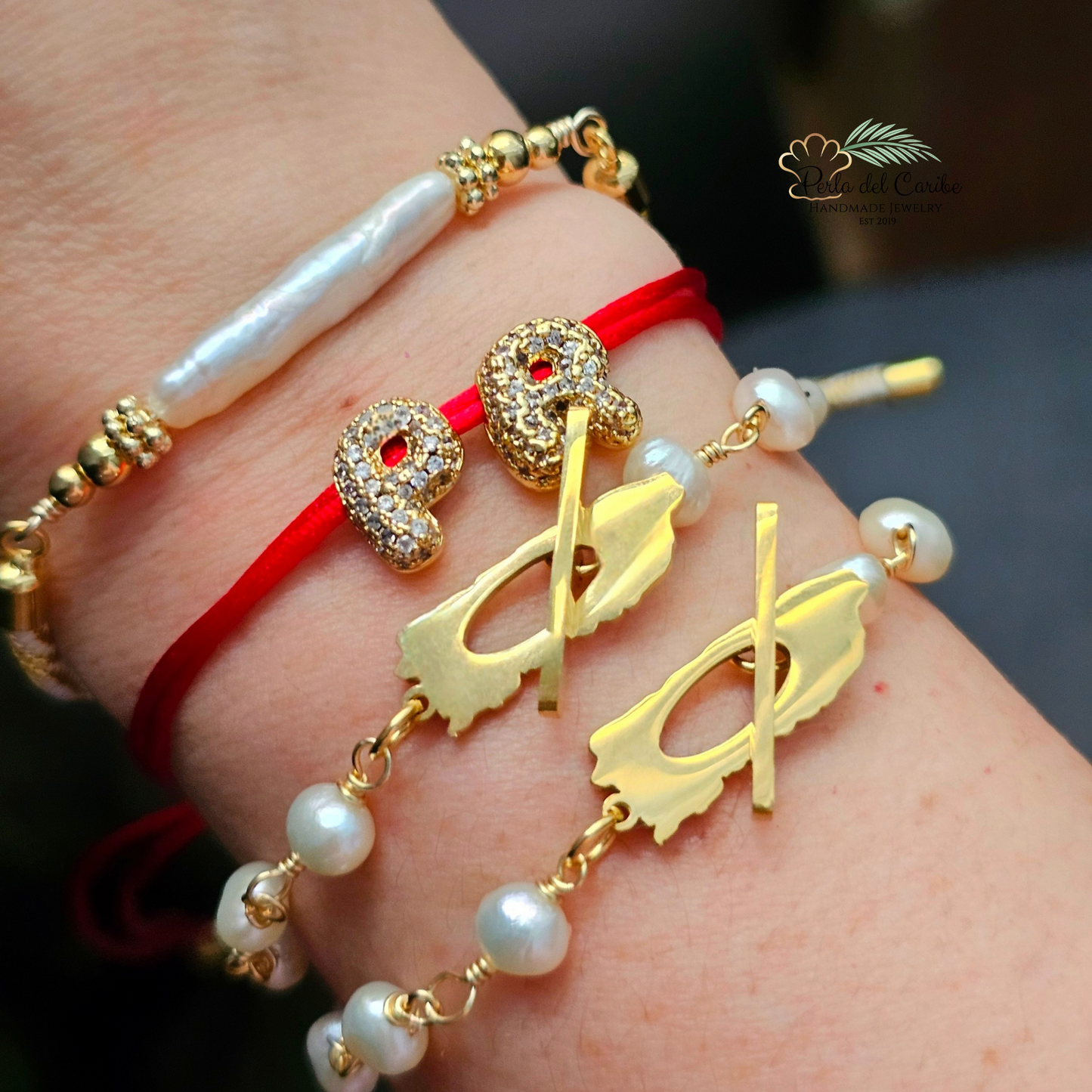 Pearl Adjustable Bracelet