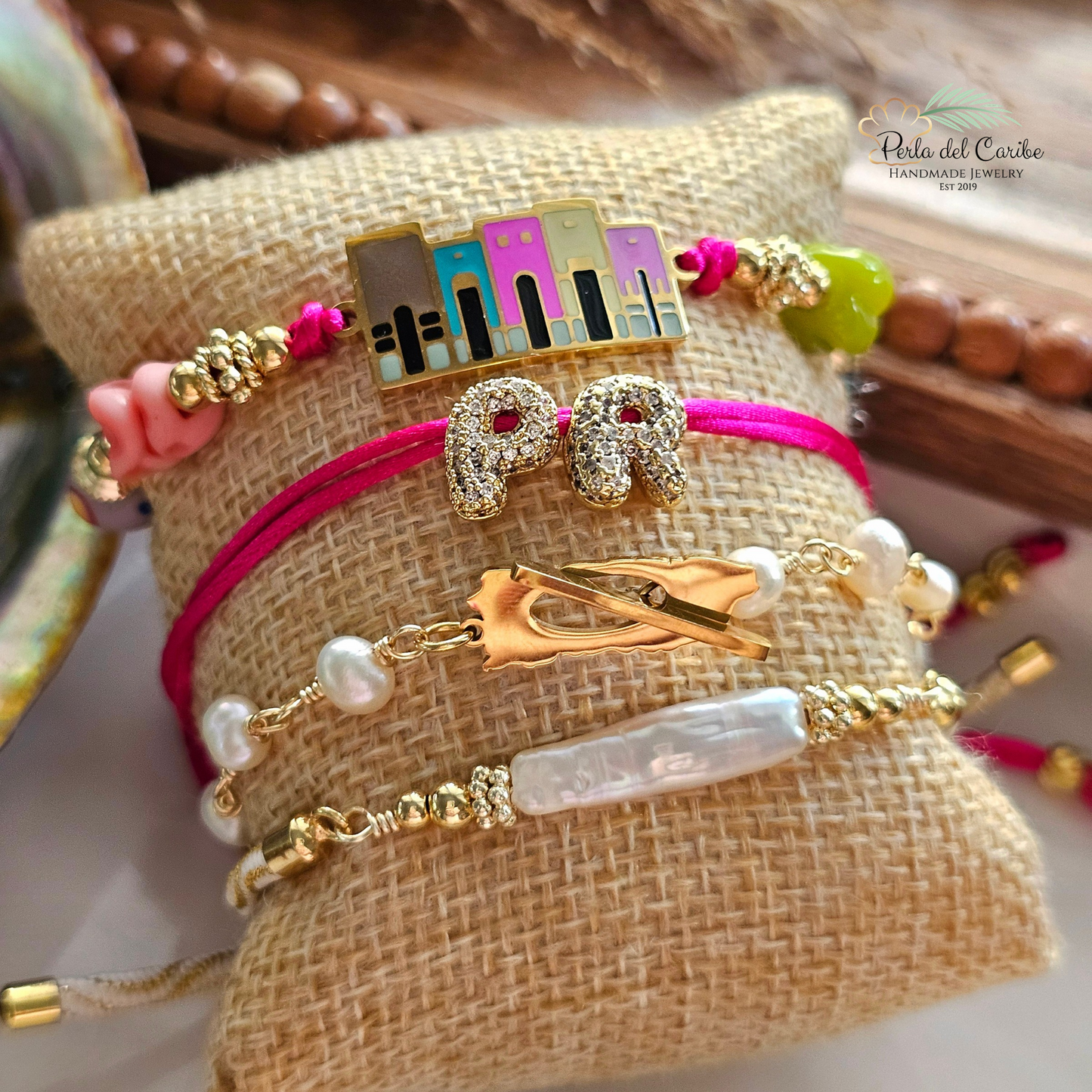 P.R. Adjustable Cord Bracelet