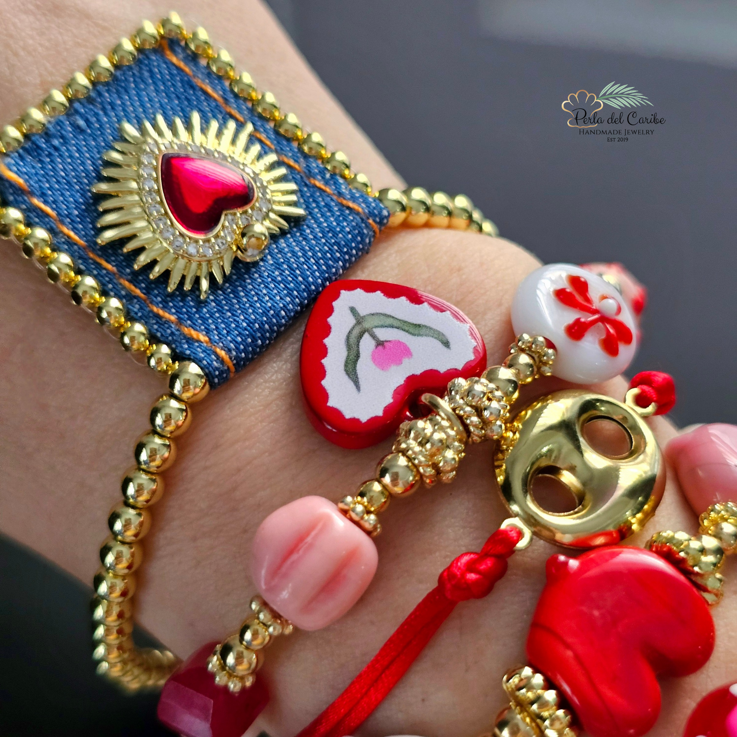 Coffee Bean Cord Adjustable Bracelet