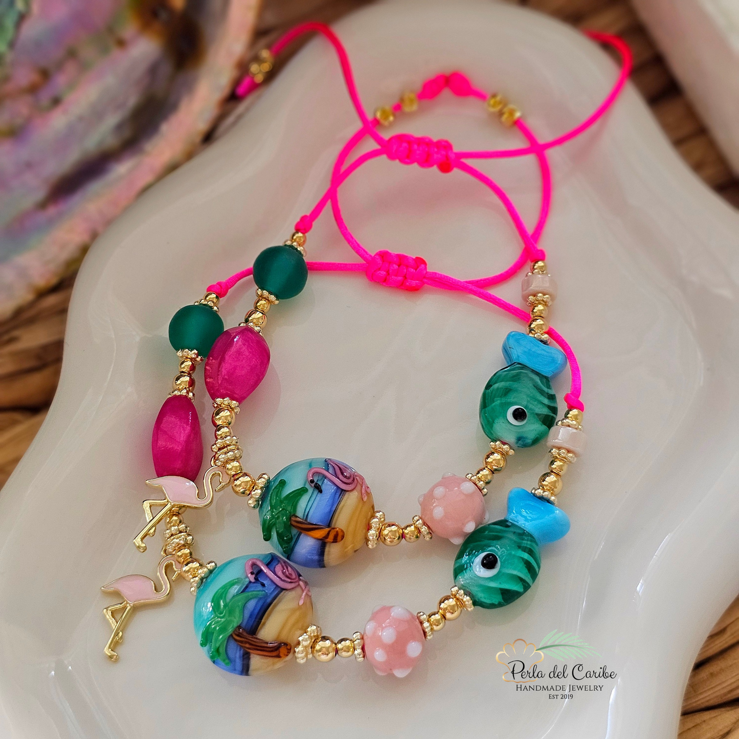 Flamingo Paradise Bracelet