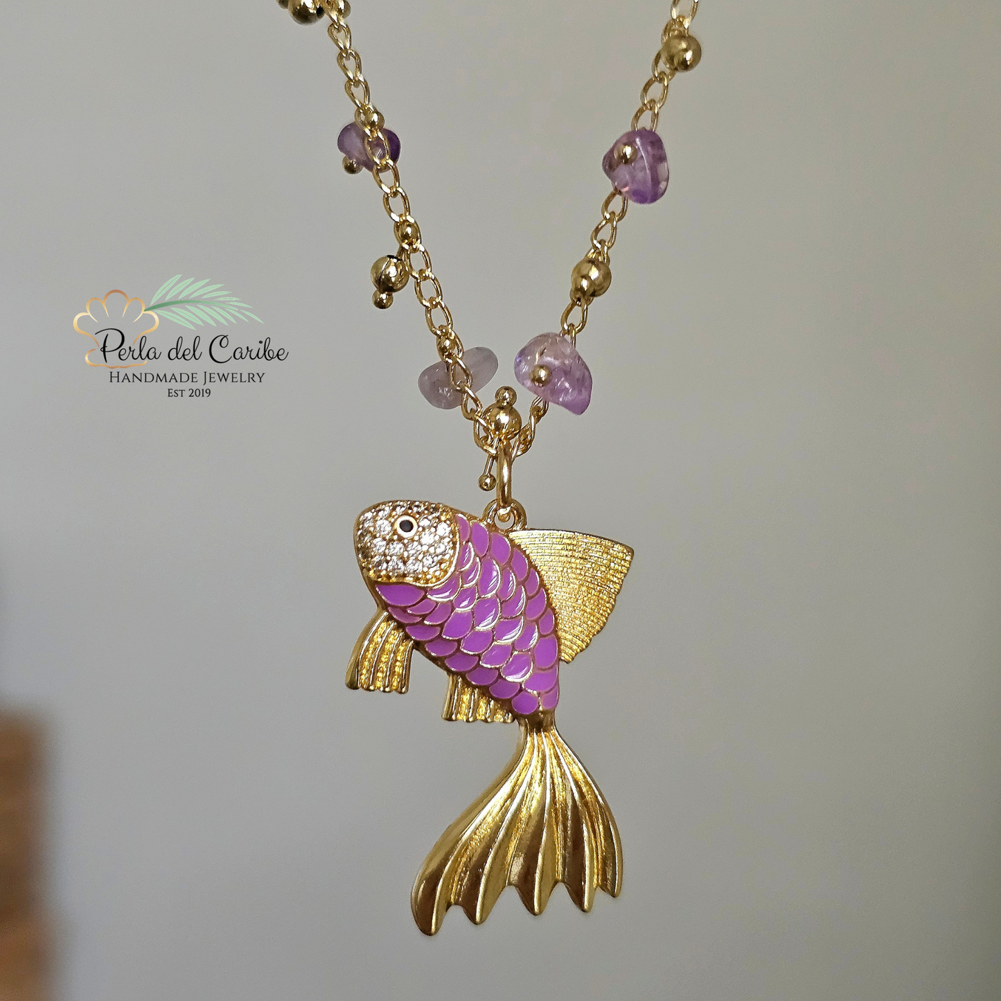 Amethyst Betta Chain