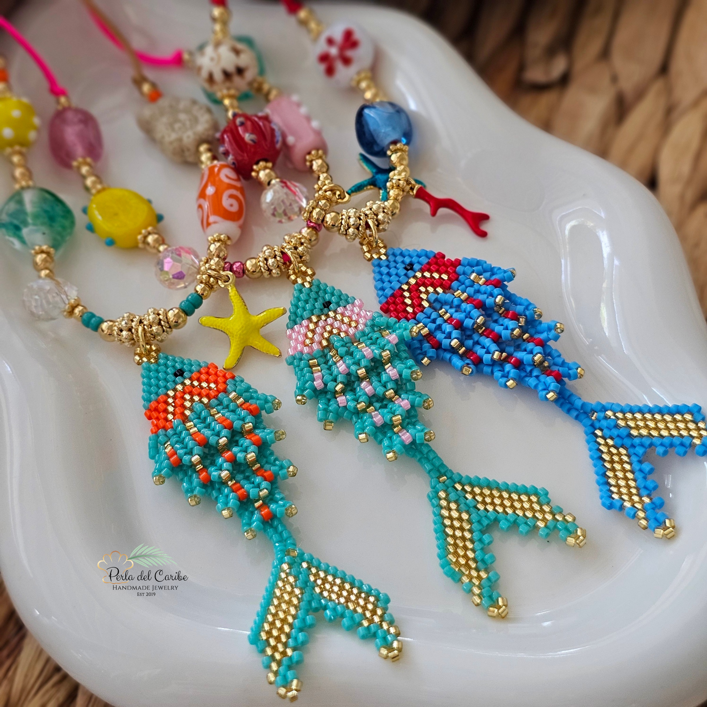 Coralis Cord Necklace
