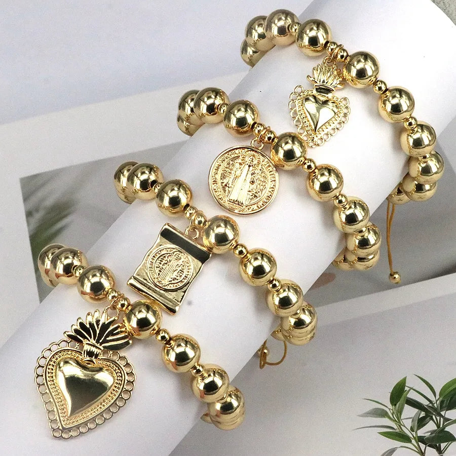 Adjustable Virgin Mary Bracelet