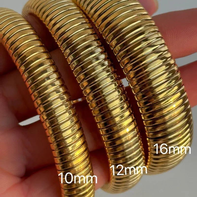 Gold Elastic Bracelet