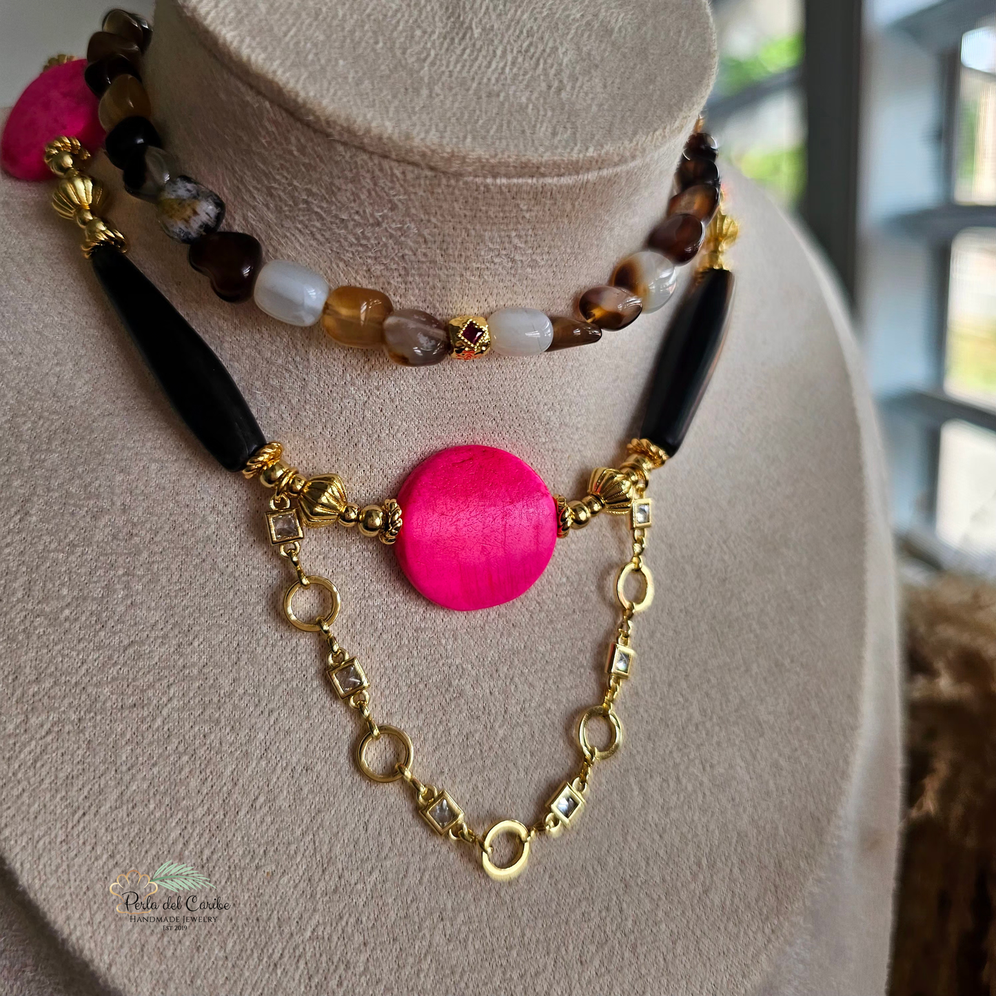 Buffalo Horn Chain Choker