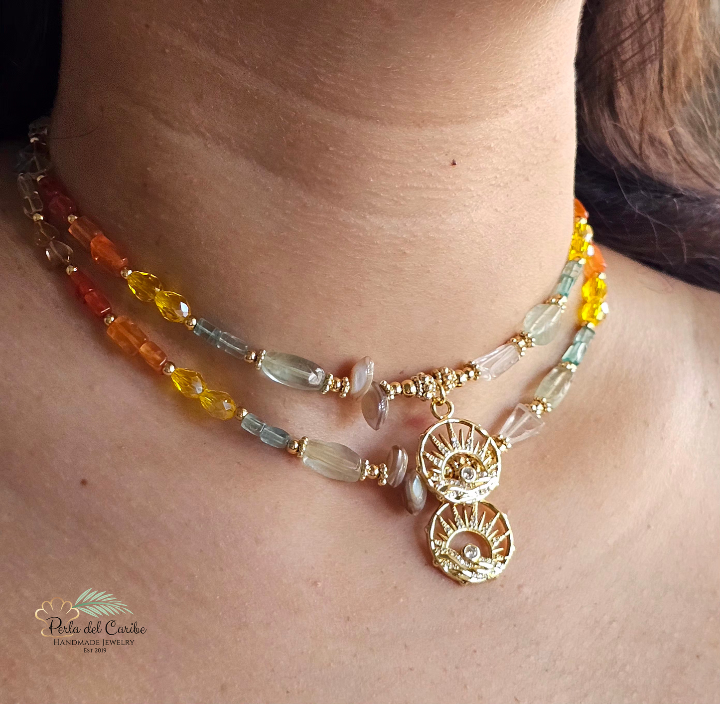 Bellos Atardeceres Necklace