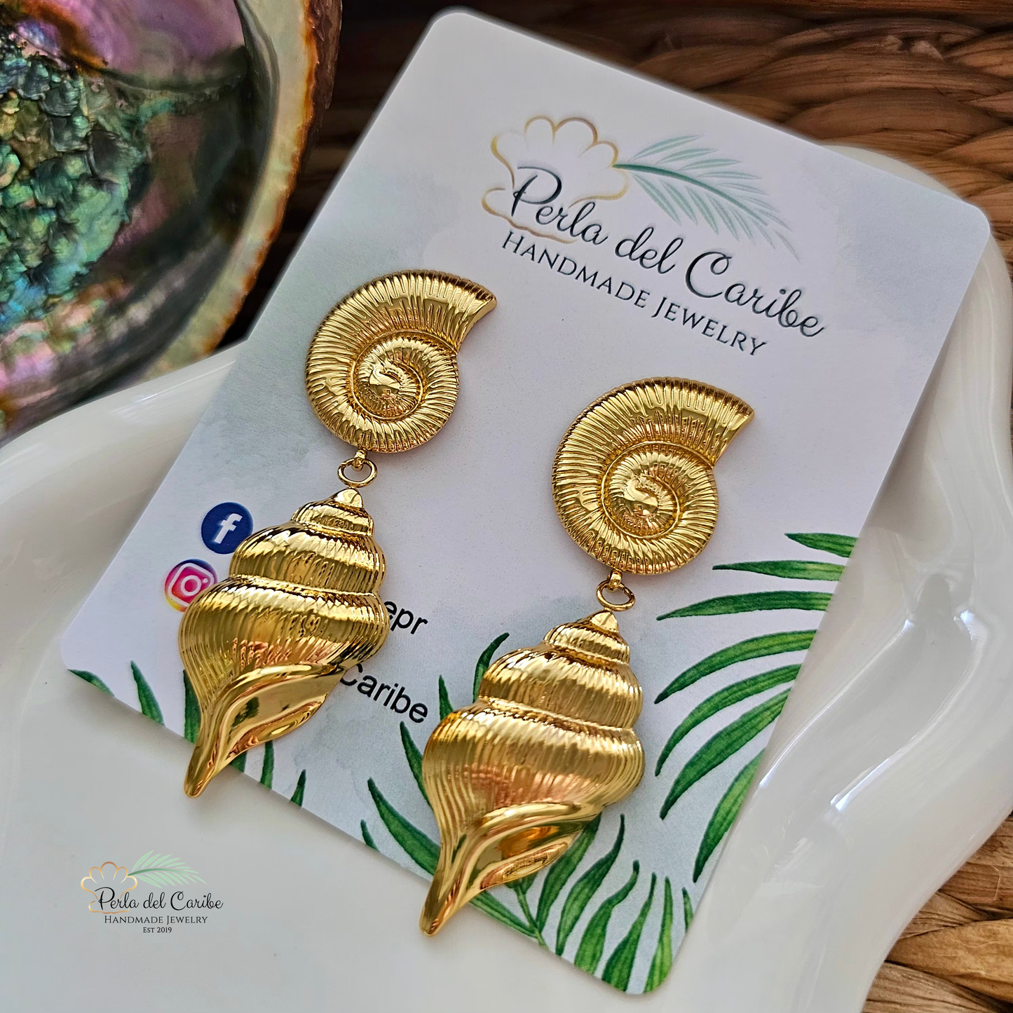 Caracoles Earrings