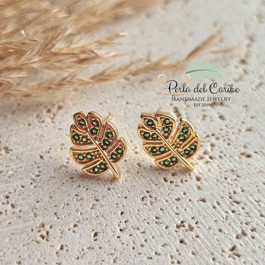 Mini Leaves Studs