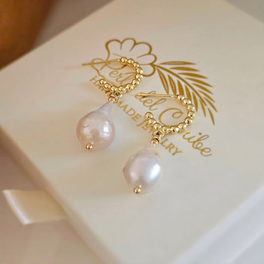 Baroque Pearl Earrings