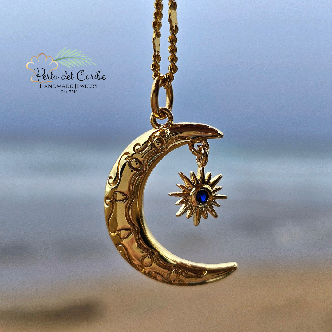 Moon & Star Pendant