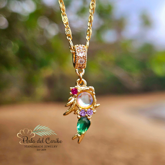 Opal Mermaid Pendant