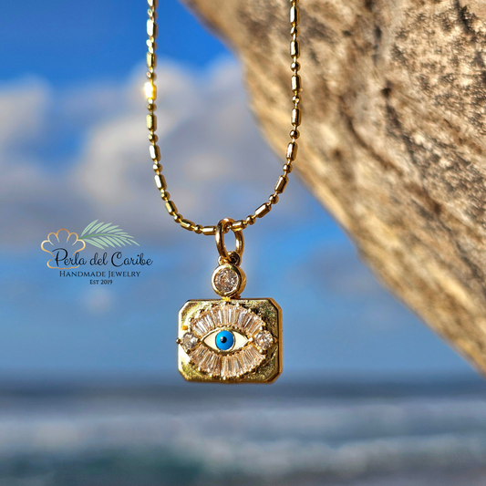 Turkish Eye Zirconia Pendant