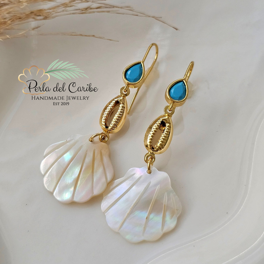 Nacre Shell Earrings