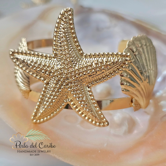 Starfish & Shells Bangle