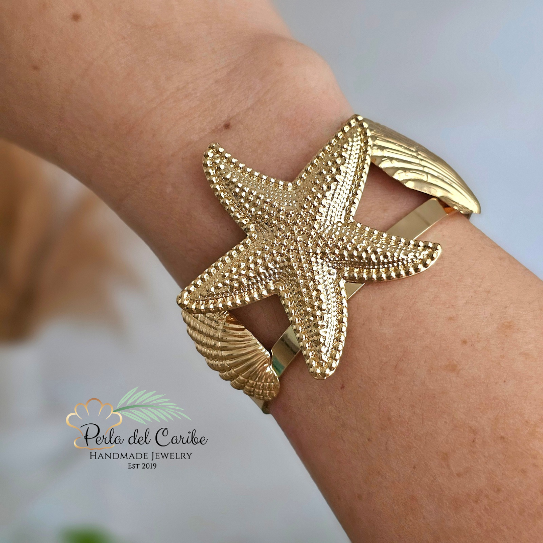 Starfish & Shells Bangle