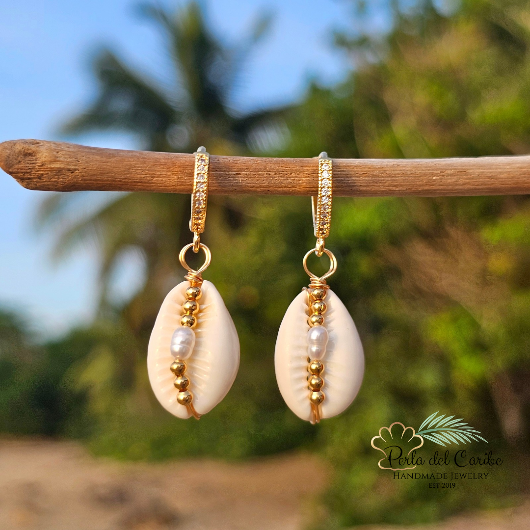 Cowrie Earrings