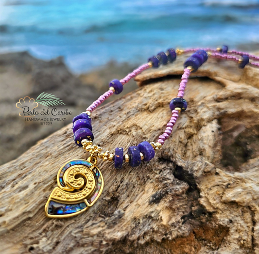 Oceano Snail Necklace