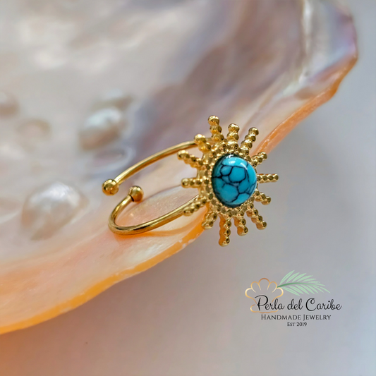 Turquoise Sun Ring