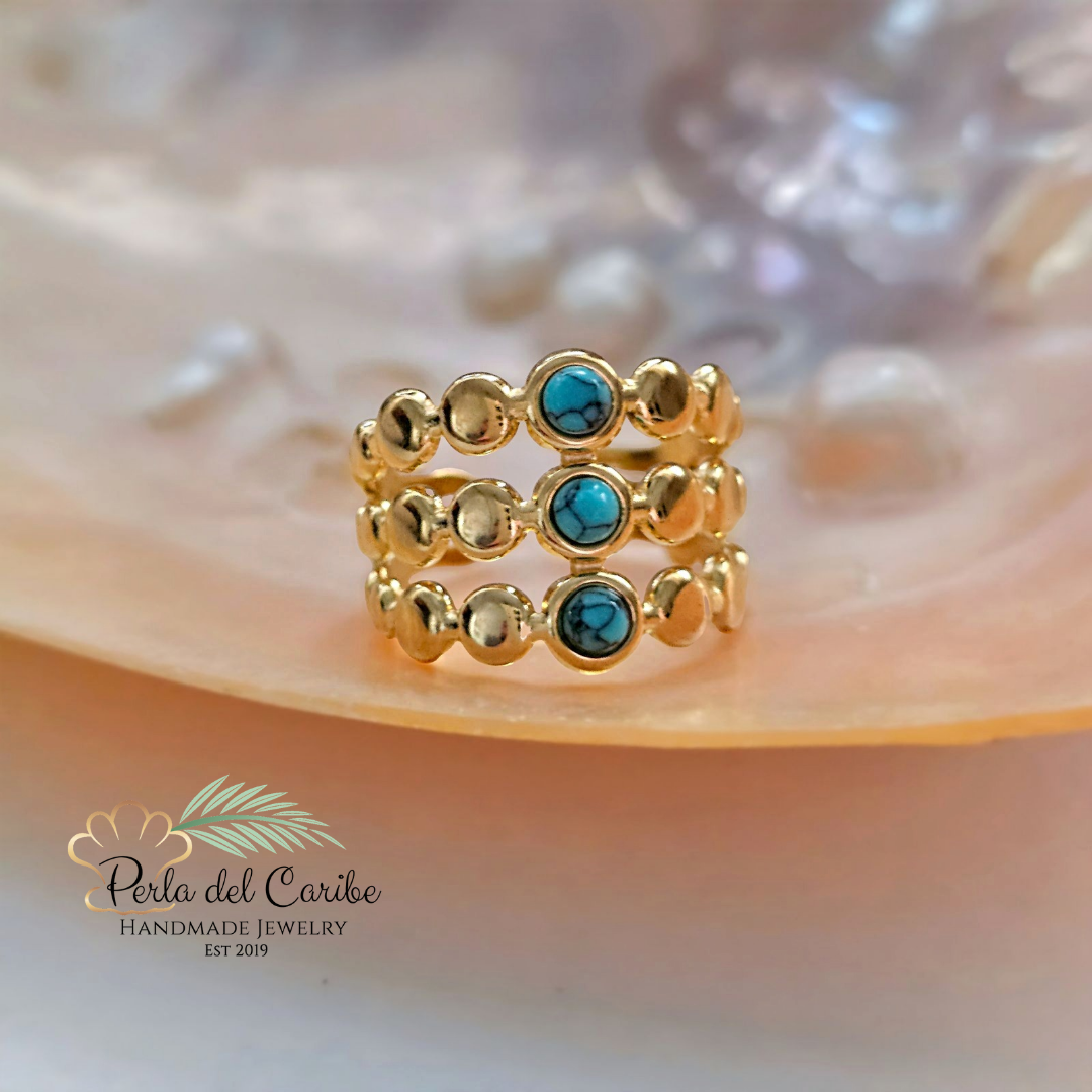 Turquoise Triple Ring