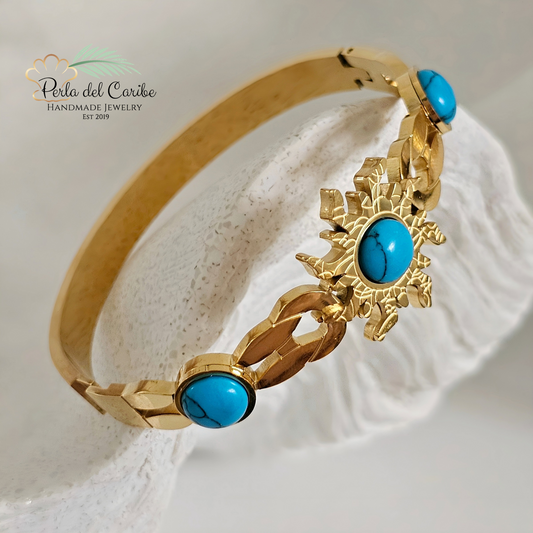 Turquoise Sun Bangle