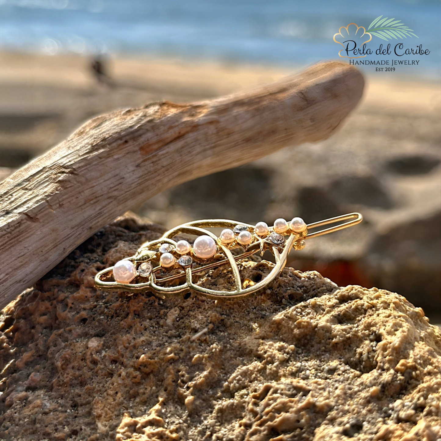 Seashell Hair Clips