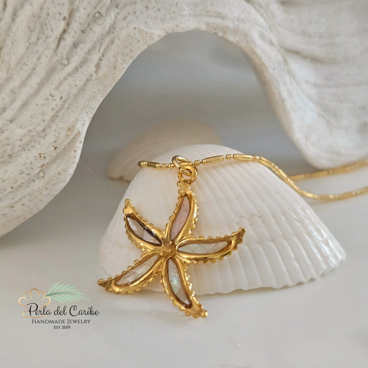 White Starfish Chain