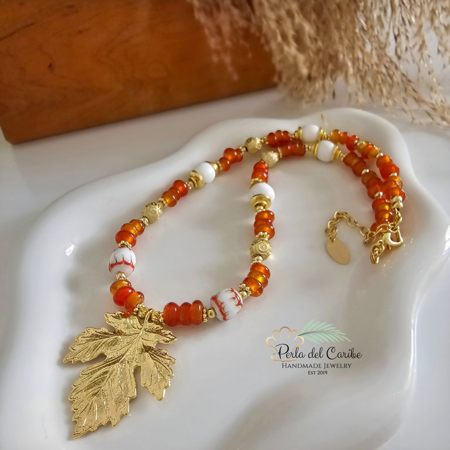 Autumn Murano Necklace