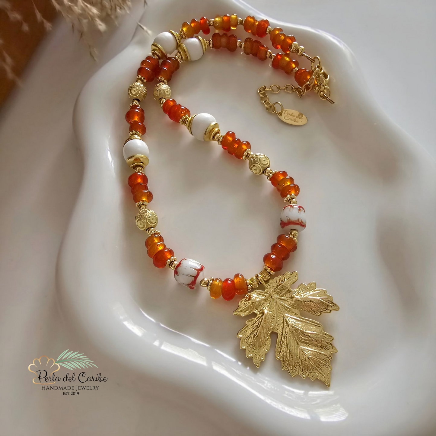 Autumn Murano Necklace