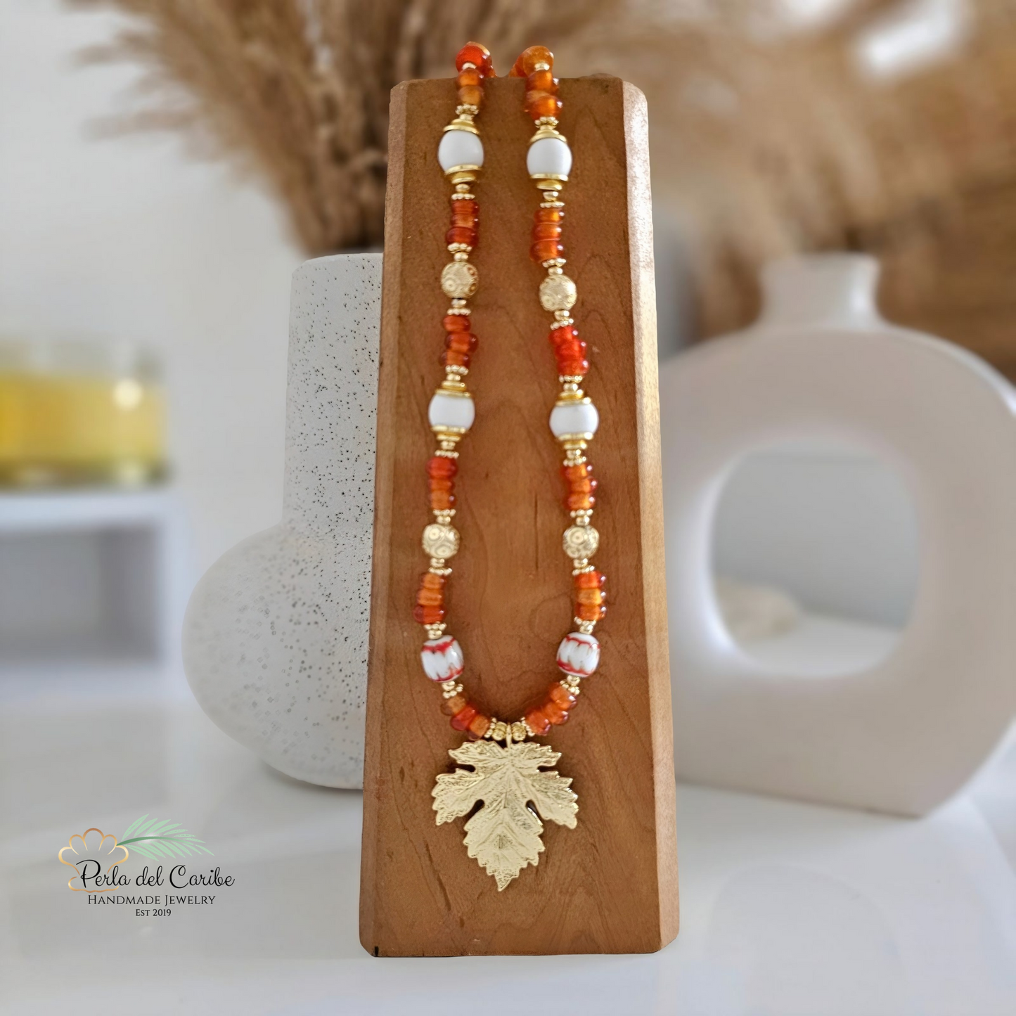 Autumn Murano Necklace