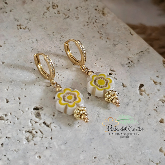 Millefiori Earrings