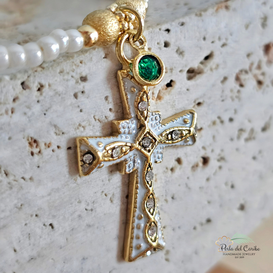 Vintage Cross Necklace