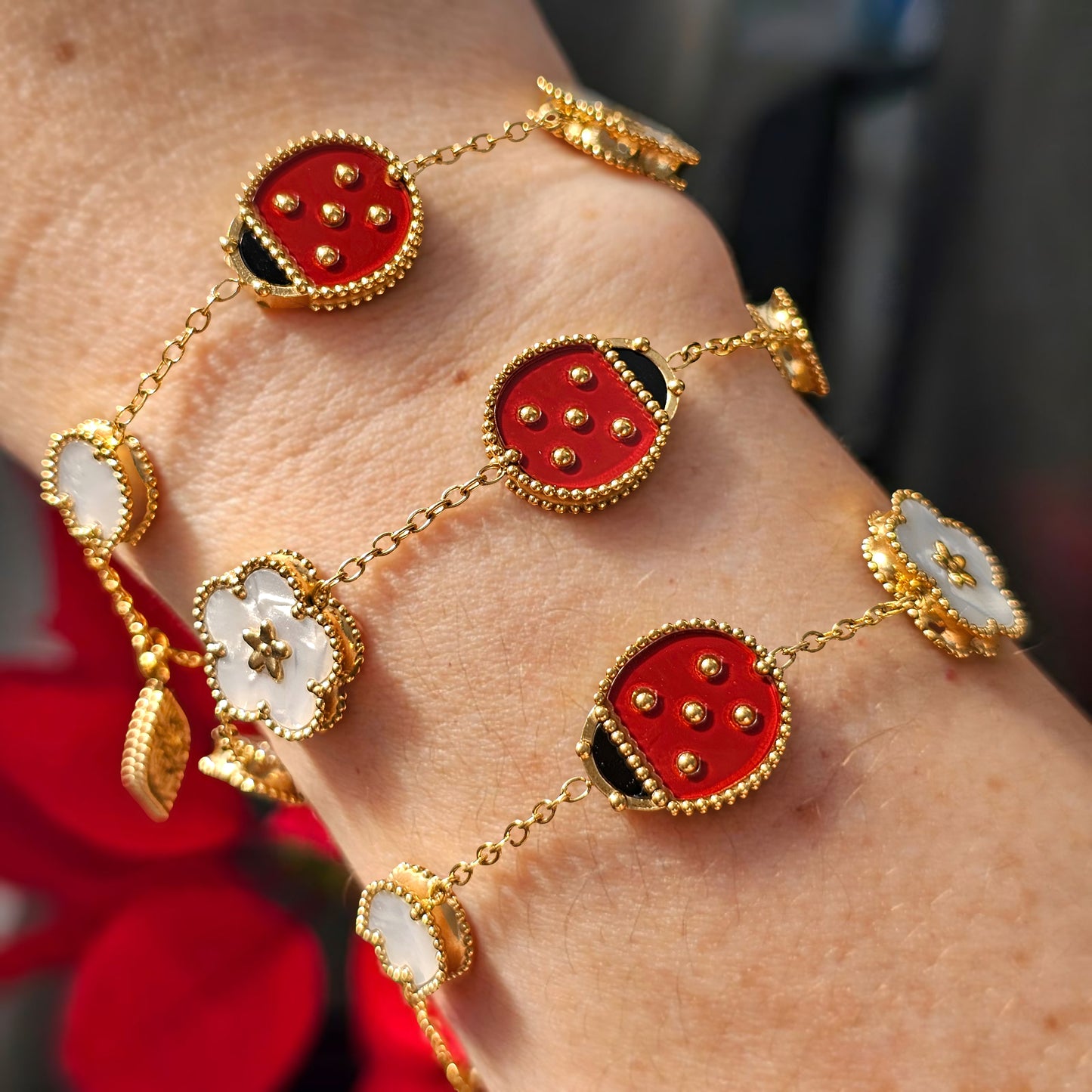 Ladybug Bracelet