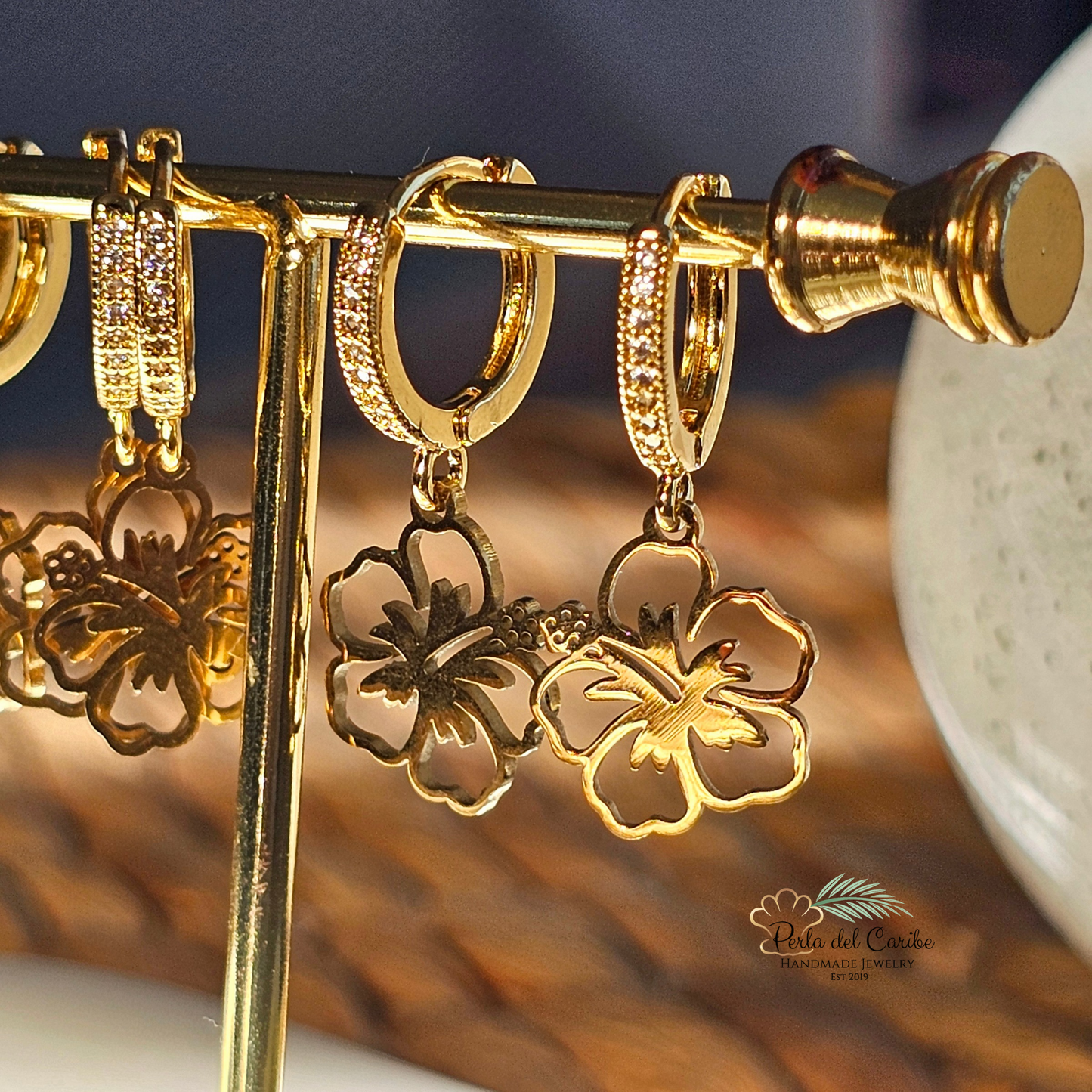Amapola Zirconia Hoops