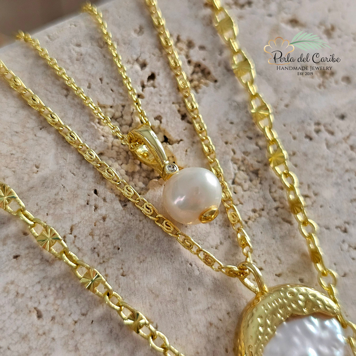 Single Pearl Adjustable Chain