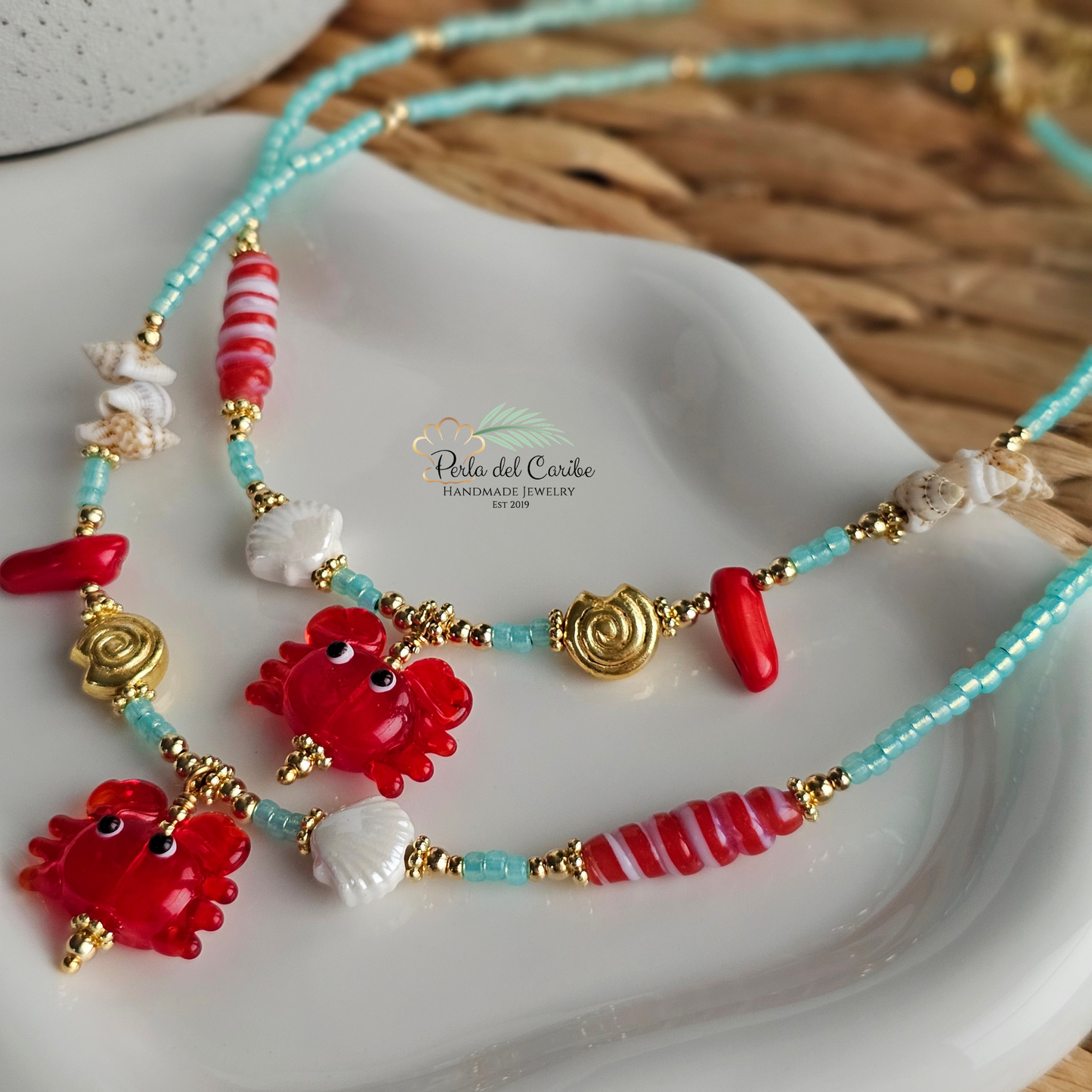 Sebastian Crab Necklace